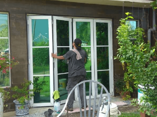 TINTED GLASS WINDOW FILM STICKER ALAM IMPIAN