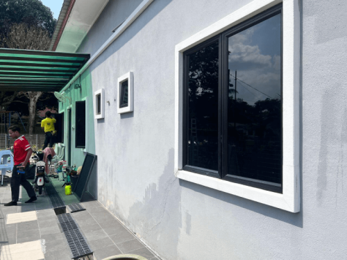 TINTED GLASS WINDOW FILM STICKER ALAM NUSANTARA
