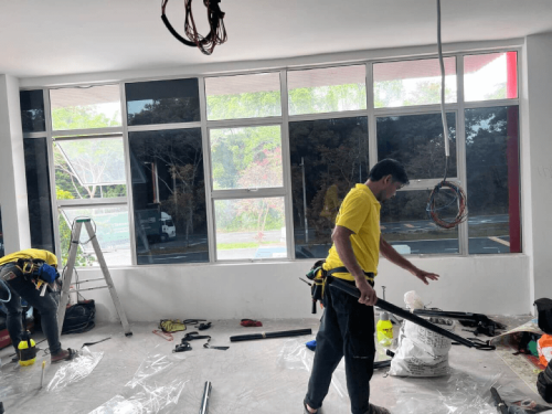 TINTED GLASS WINDOW FILM STICKER TAMAN ALAM MEGAH