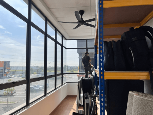 TINTED GLASS WINDOW FILM STICKER KAMPUNG BARU HICOM