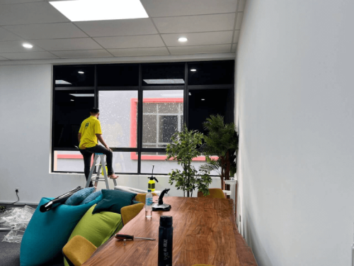 TINTED GLASS WINDOW FILM STICKER PADANG JAWA