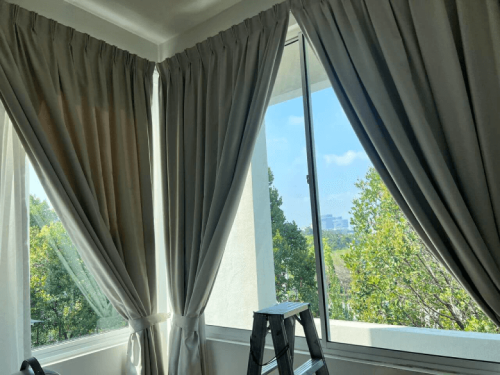 TINTED GLASS WINDOW FILM STICKER KAMPUNG LOMBONG