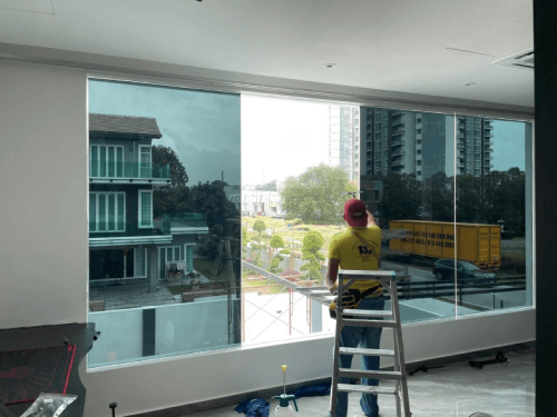 TINTED GLASS WINDOW FILM STICKER BUKIT JELUTONG