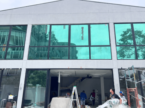 TINTED GLASS WINDOW FILM STICKER DENAI ALAM