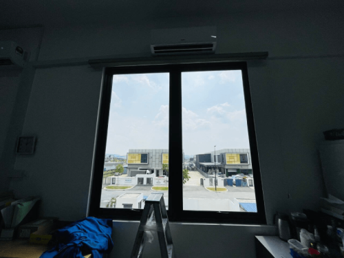 TINTED GLASS WINDOW FILM STICKER BUKIT RIMAU