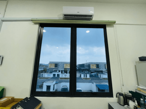 TINTED GLASS WINDOW FILM STICKER BUKIT RIMAU