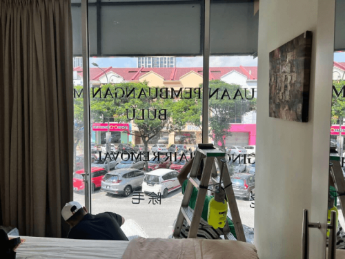 TINTED GLASS WINDOW FILM STICKER BANDAR PINGGIRAN SUBANG